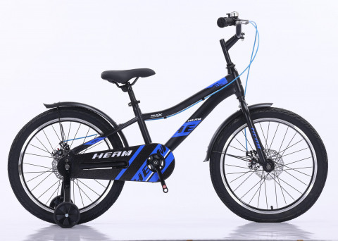 HEAM 20 FATBOY Disk Матовый Чёрный/Синий