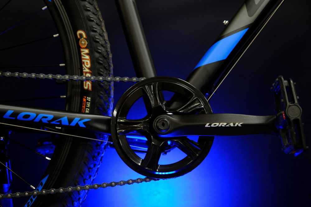 LORAK Safe 29 Prom Матовый Чёрный/Синий 19р (на рост 171-182)