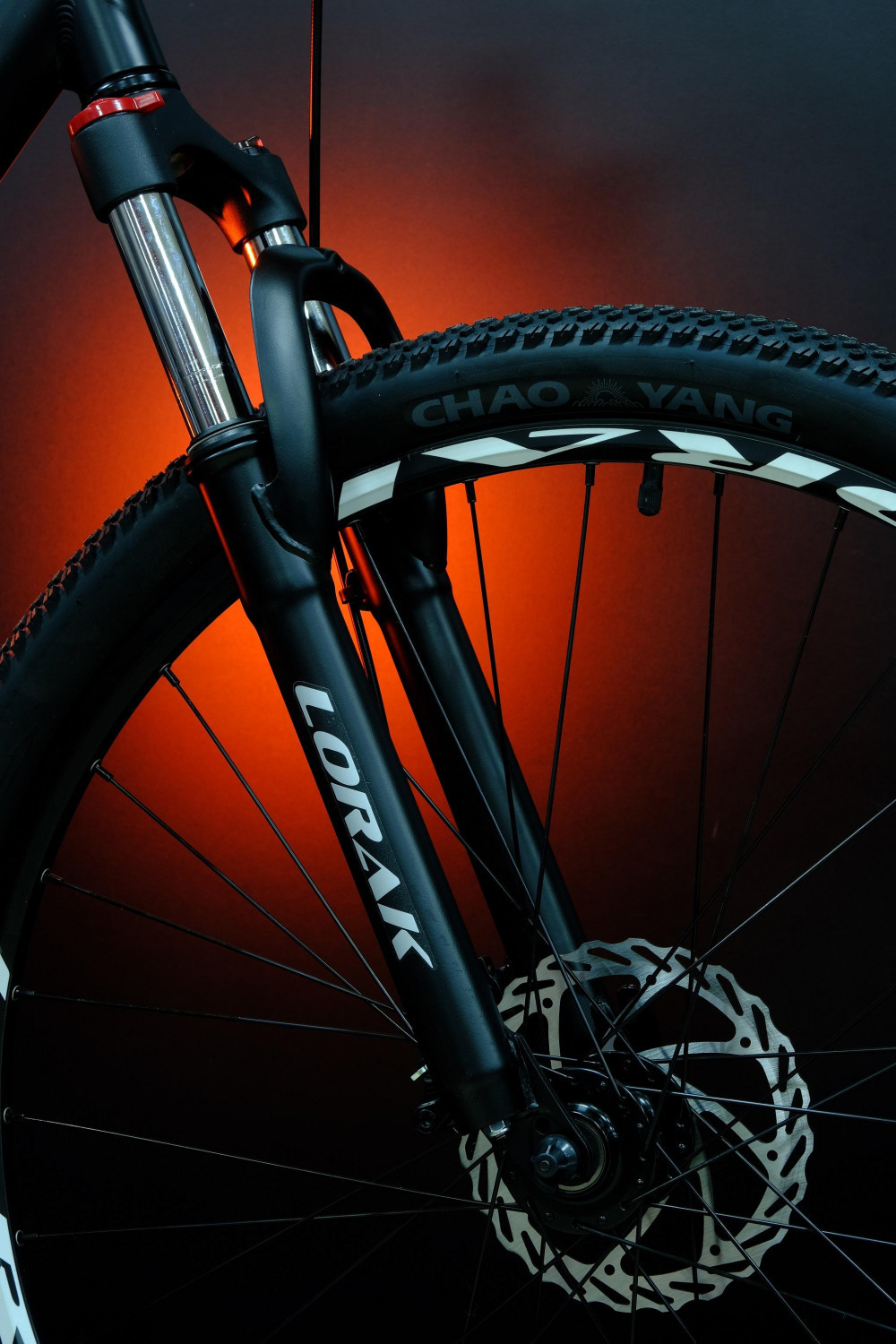 Lorak MAX 27,5 Матовый Чёрный/Оранжевый 21р (на рост 183-190)